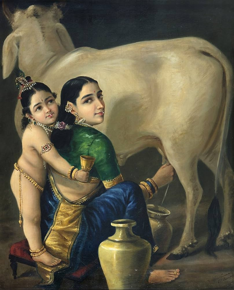Raja Ravi Varma Inspired